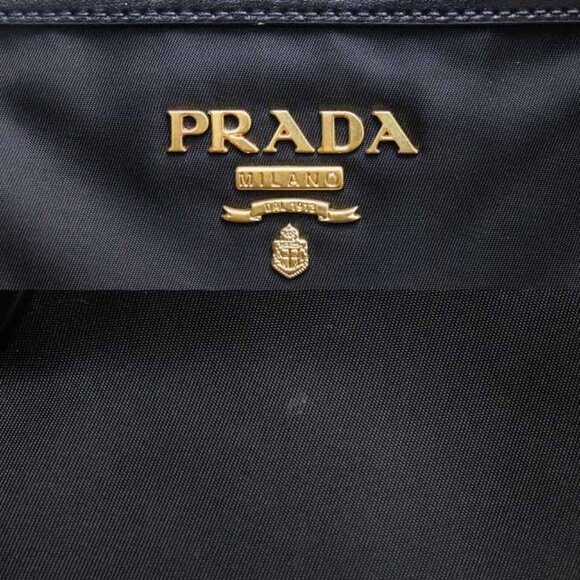 Prada Tessuto Nylon Tote Bag Black 1 Bg158 - Picture 5 of 5